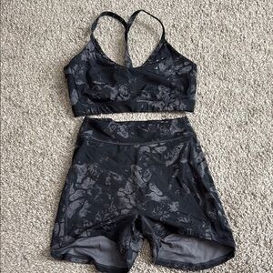 KKFIT x Gymshark Sports Bra + Biker Short Set